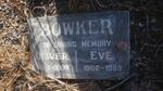 BOWKER Oliver 1898-1974 & Eve 1902-1985