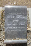 PITT Leslie Howard -1972