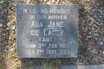 LACEY Ada Jane, de 1865-1973
