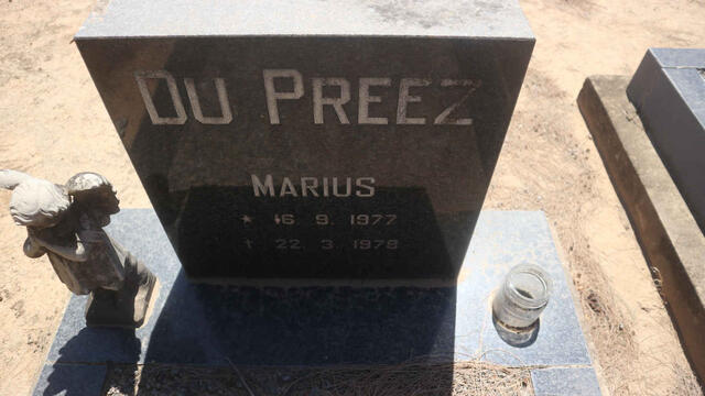 PREEZ Marius, du 1977-1978