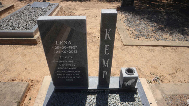 KEMP Lena 1927-2012