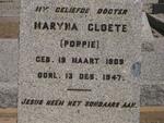 CLOETE Maryna 1909-1947