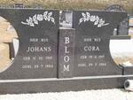 BLOM Johans 1915-1984 & Cora 1917-1984