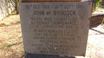 BOOCOCK John W. 1908-1986