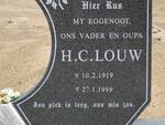 LOUW H.C. 1919-1999