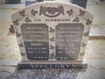 APPELGRYN Andries Cornelius Johannes 1894-1970 & Anna Susanna KIES 1893-1967