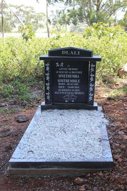 DLALI Sinethemba Simthembile 1985-2015