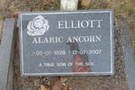 ELLIOTT Alaric Ancorn 1926-2007