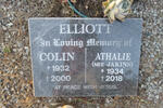 ELLIOTT Colin 1932-2000 & Athalie JAKINS 1934-2018