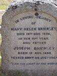 BRIERLEY Joseph 1866-1942 :: BRIERLEY Mary Helen -1936