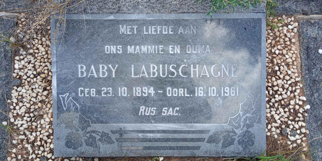 LABUSCHAGNE Baby 1894-1961