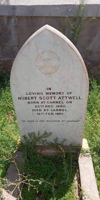 ATTWELL Hubert Scott 1880-1882