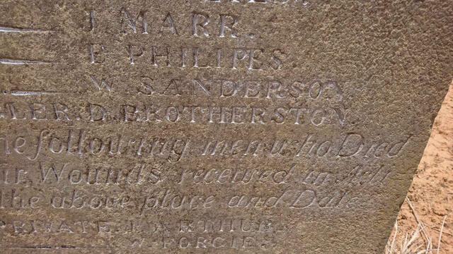 3. Memorial headstone - Royal Sappers & Miners killed 1852_3