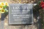 LANGLEY Ronald 1957-1999