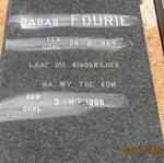 FOURIE Baba -1984 :: FOURIE Baba -1986