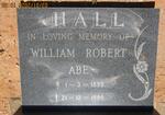 HALL William Robert Abe 1899-1980