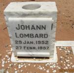 LOMBARD Johann 1952-1957
