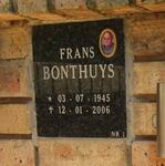 BONTHUYS Frans 1945-2006