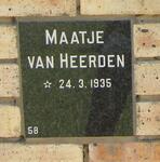 HEERDEN Maatje, van 1935-