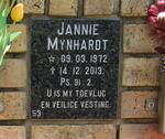 MYNHARDT Jannie 1972-2013