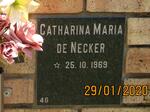 NECKER Catharina Maria, de 1969-