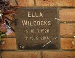 WILCOCKS Ella 1928-2014