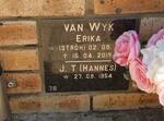 WYK J.T., van 1954- & Erika STROH ??-2019