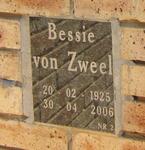 ZWEEL Bessie, von 1925-2006