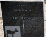 PRETORIUS Elsie 1934-1934