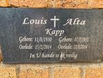 KAPP Louis 1930-2014 & Alta 1933-2014