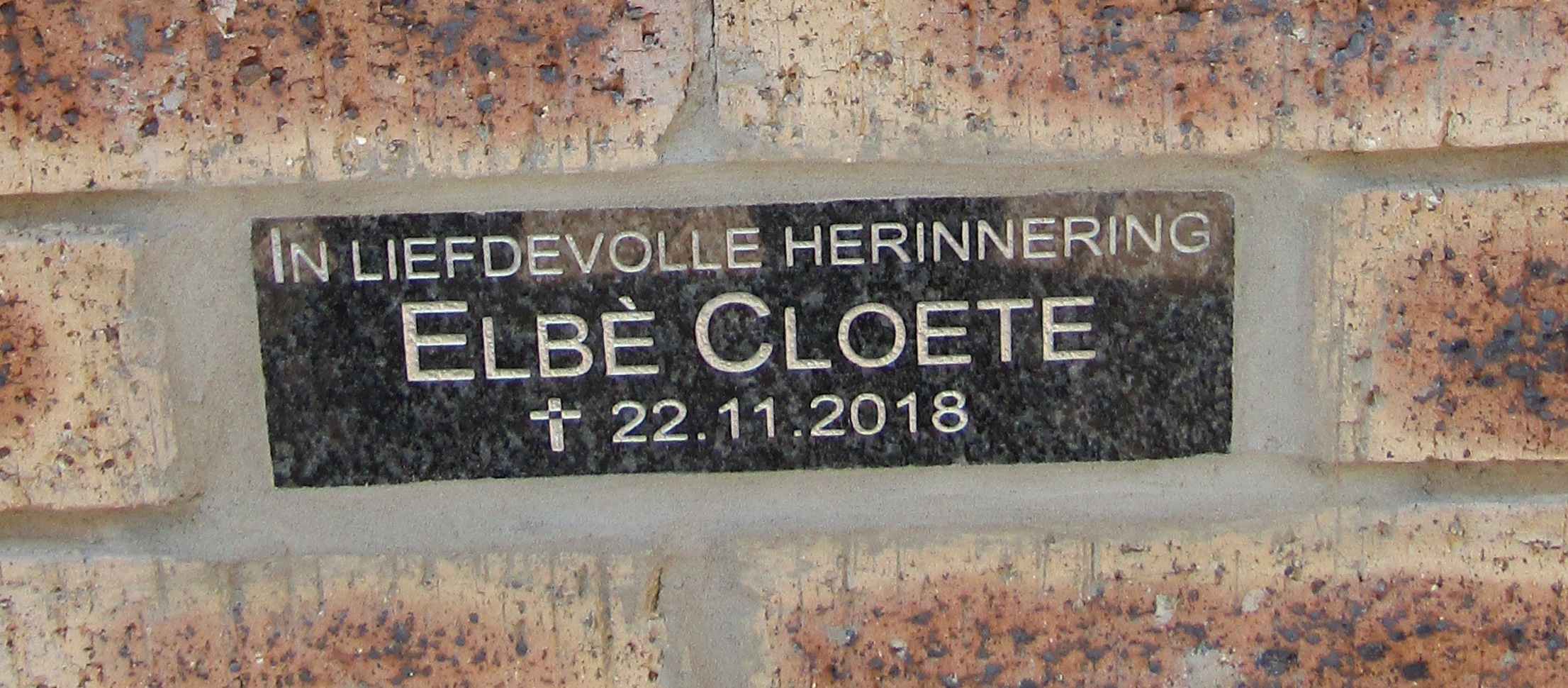 CLOETE Elbé 2018