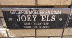 ELS Joey 1929-2013