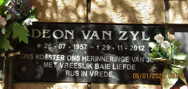 ZYL Deon, van 1957-2012