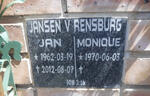 RENSBURG Jan, Jansen van 1962-2012 & Monique 1970-
