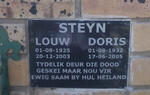 STEYN Louw 1925-2003 & Doris 1932-2005