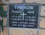 THERON Francis 1922-2014 & Joan 1923-2003