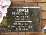 KRUGER M.E. 1941-2000 & R.J.P. SWIEGERS 1939-2008