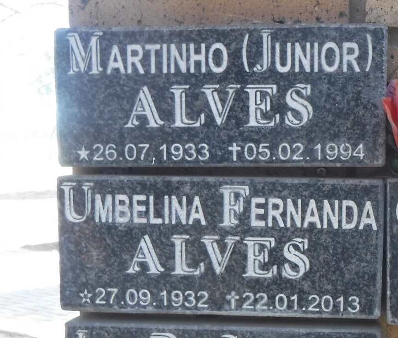 ALVES Martinho 1933-1994 & Umbelina Fernanda 1932-2013