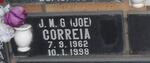 CORREIA J.M.G. 1962-1998