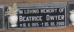 DWYER Beatrice 1925-2000