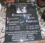 FABRIZIO Enzo 1941-2017 & Luciana TEMPERA 1943-2018