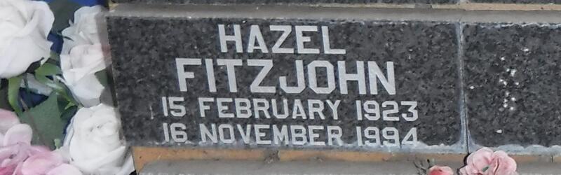 FITZJOHN Hazel 1923-1994