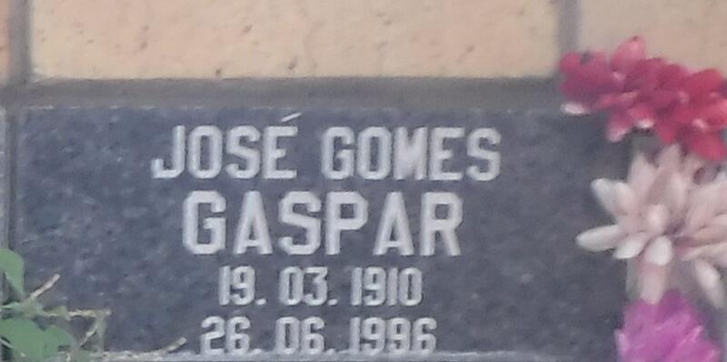 GASPAR Jose Gomes 1910-1996