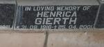 GIERTH Henrica 1916-2001