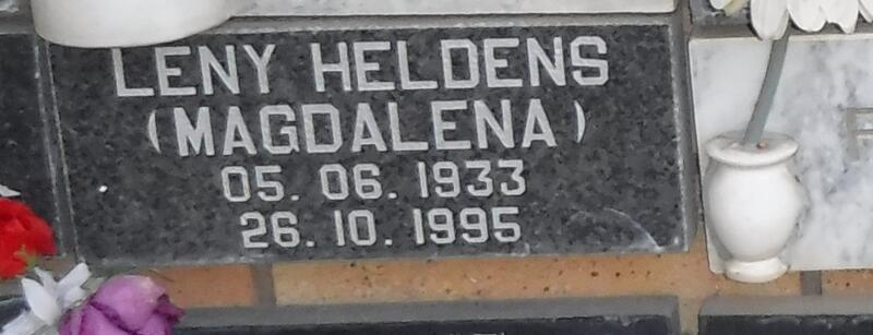 HELDENS Magdalena 1933-1995