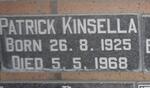 KINSELLA Patrick 1925-1968