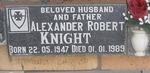 KNIGHT Alexander Robert 1947-1989