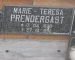 PRENDERGAST Marie-Theresa 1939-1991