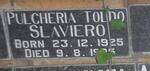 SALVIERO Pulcheria Toldo 1925 - 1985