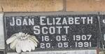 SCOTT Joan Elizabeth 1907-1991